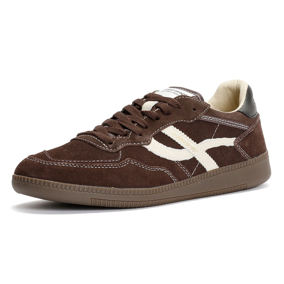 Pompeii Elan Sala Wildleder Herren Braune Sneaker