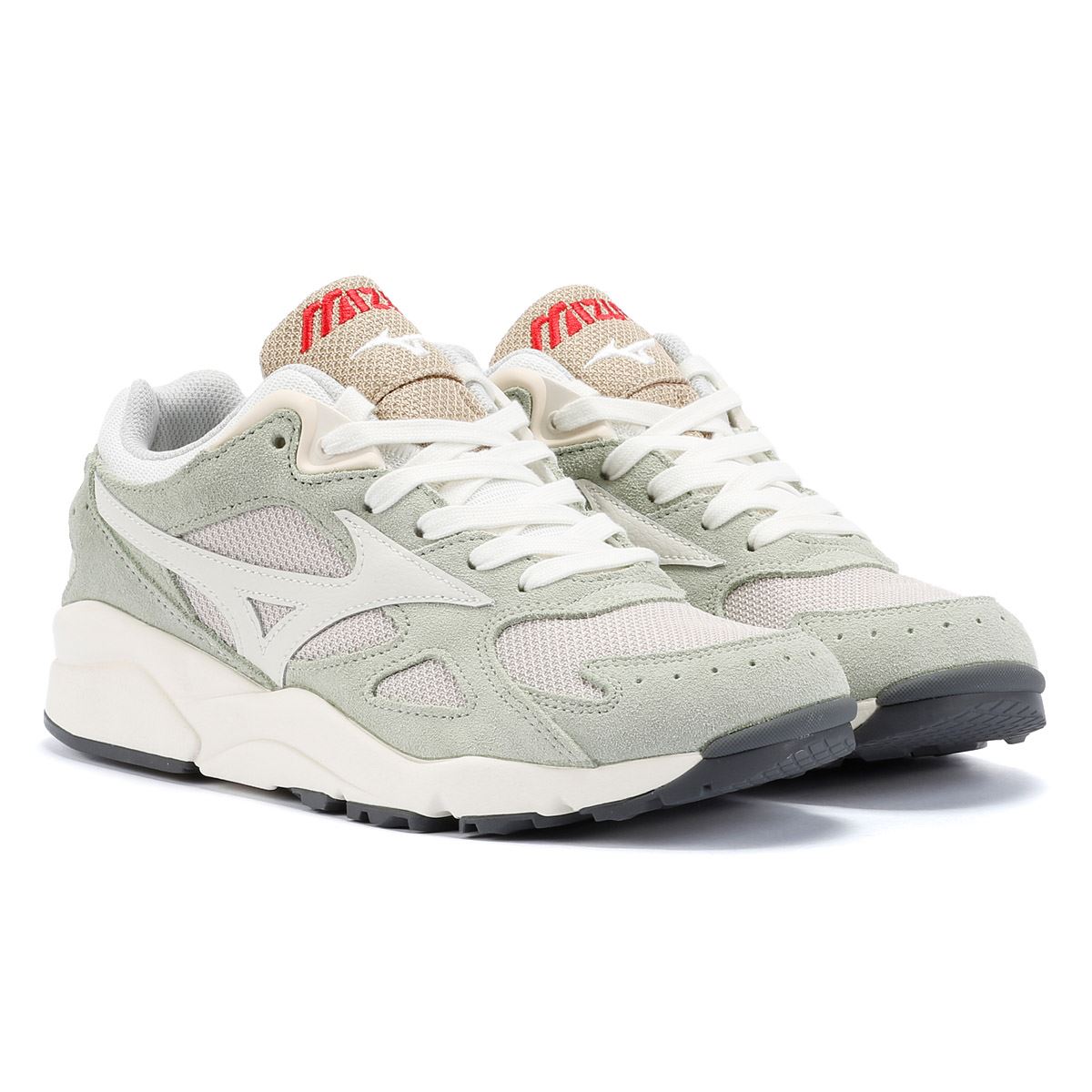 Mizuno Sky Medal S Veloursleder Grüne Turnschuhe