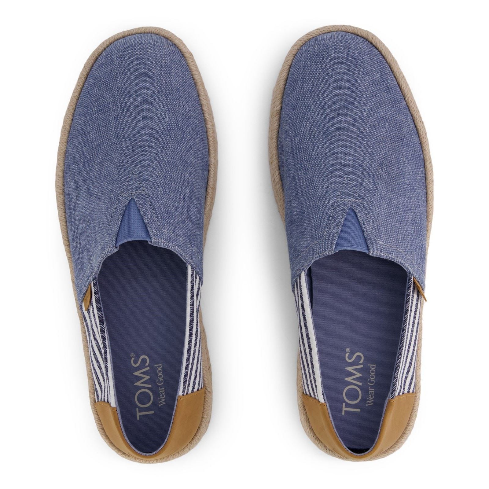 TOMS Alpargata Rope 2.0 Textil Herren Navy Espadrilles