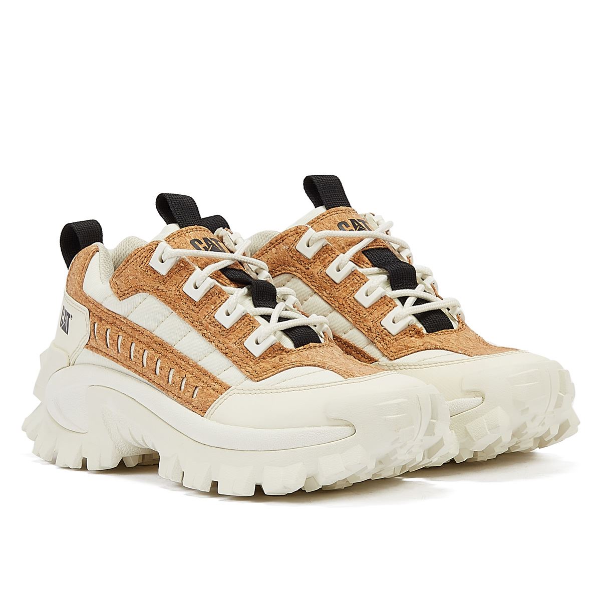 Caterpillar Eco Intruder Kork Braune Turnschuhe