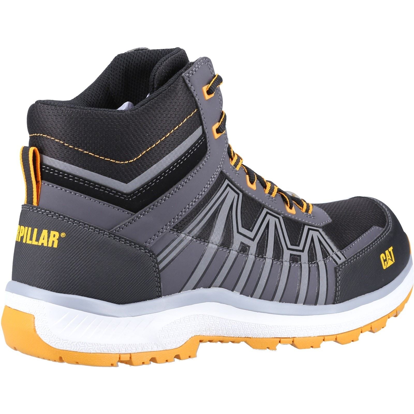 Caterpillar Lade Pu/Mesh/Tpu Schwarz/Orange Wanderschuhe