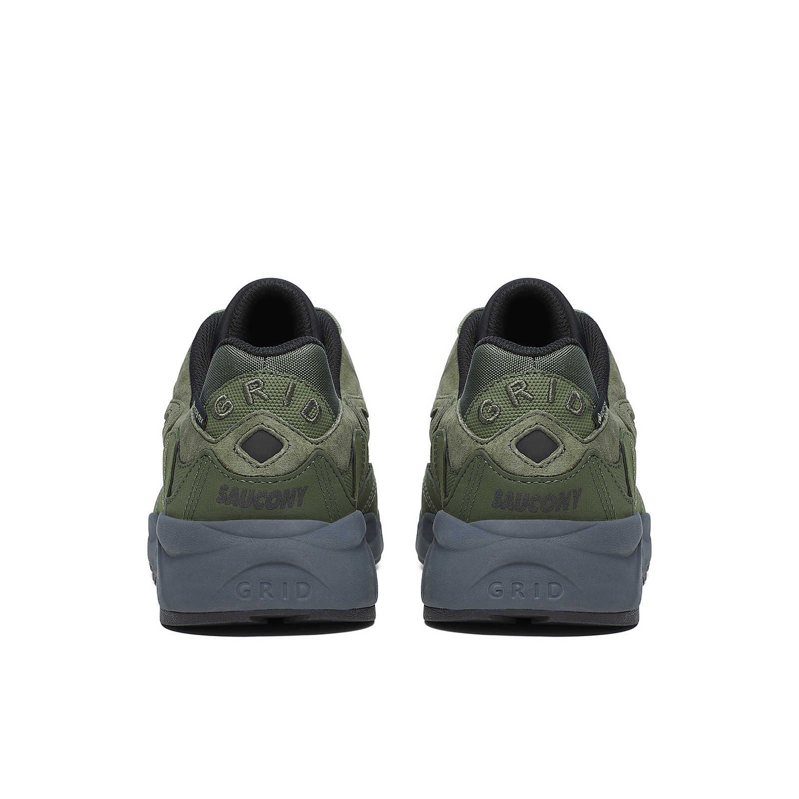 Saucony Grid Shadow 2 Grüne Turnschuhe