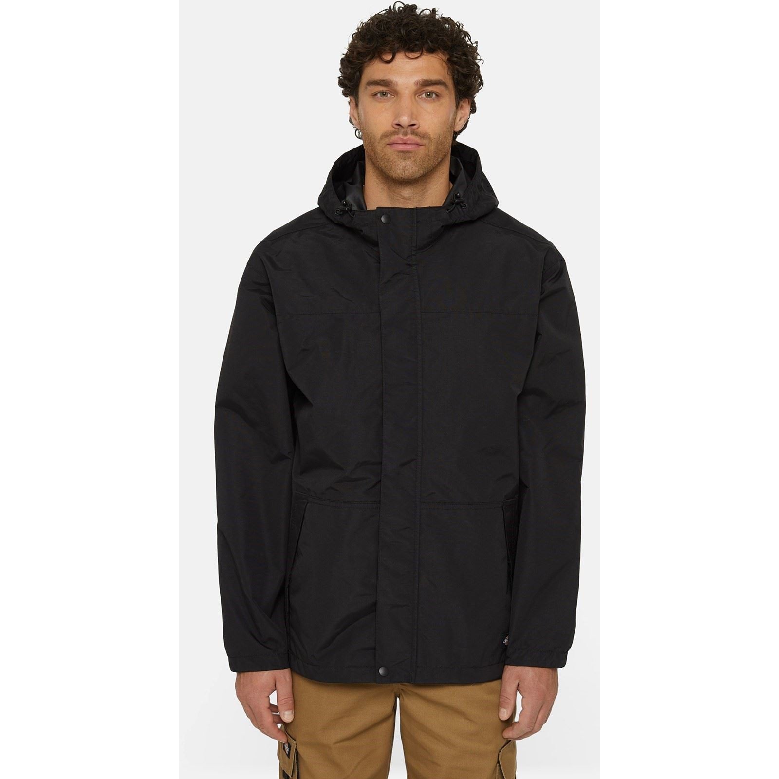 Dickies Waterproof Herren Schwarze Farbe Regenjacke