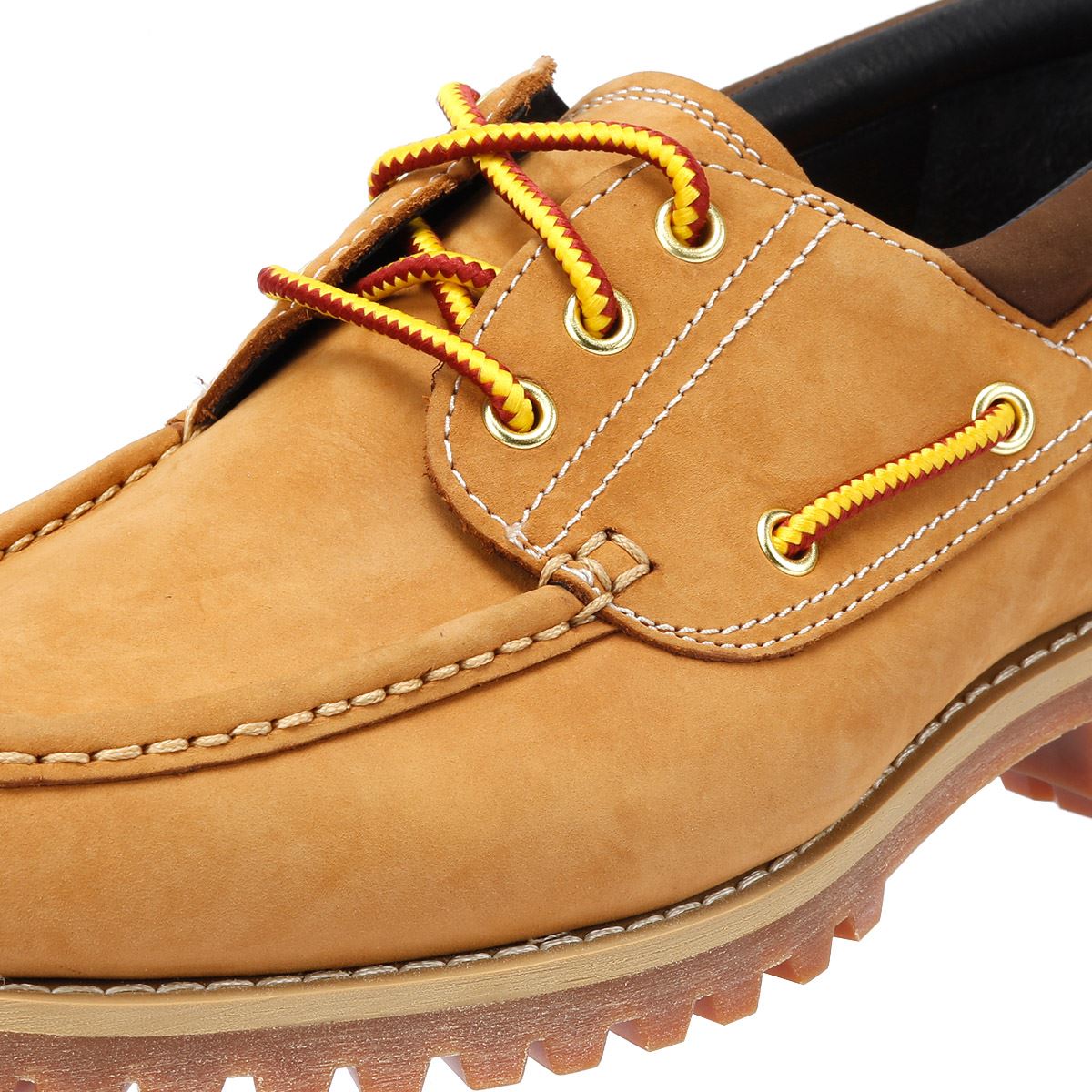 Timberland Authentic Leder Herren Braune Schnürschuhe
