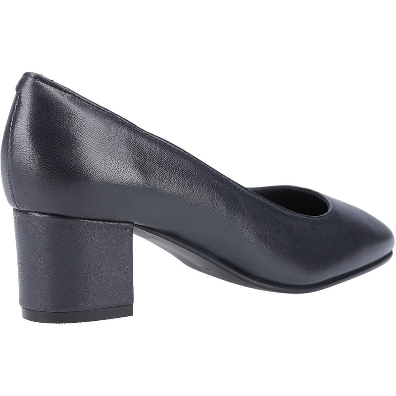 Hush Puppies Anna Leder Damen Navy Pumps