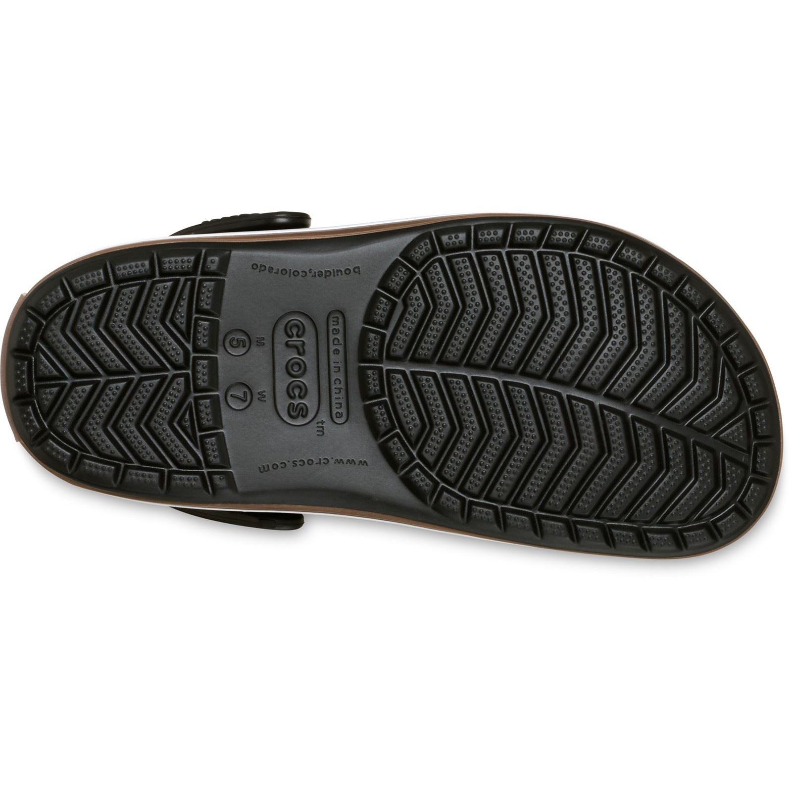 Crocs Crocband Gum Eva Herren Schwarze Clogs