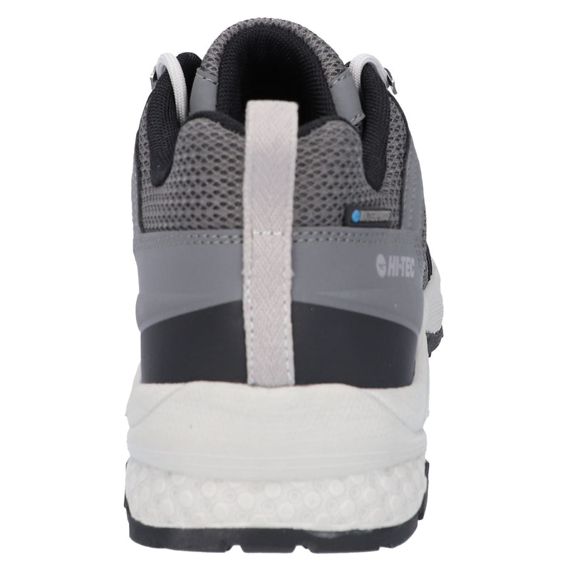 Hi-Tec Saunter WP Polyester Mesh Herren Wanderschuhe In Grau