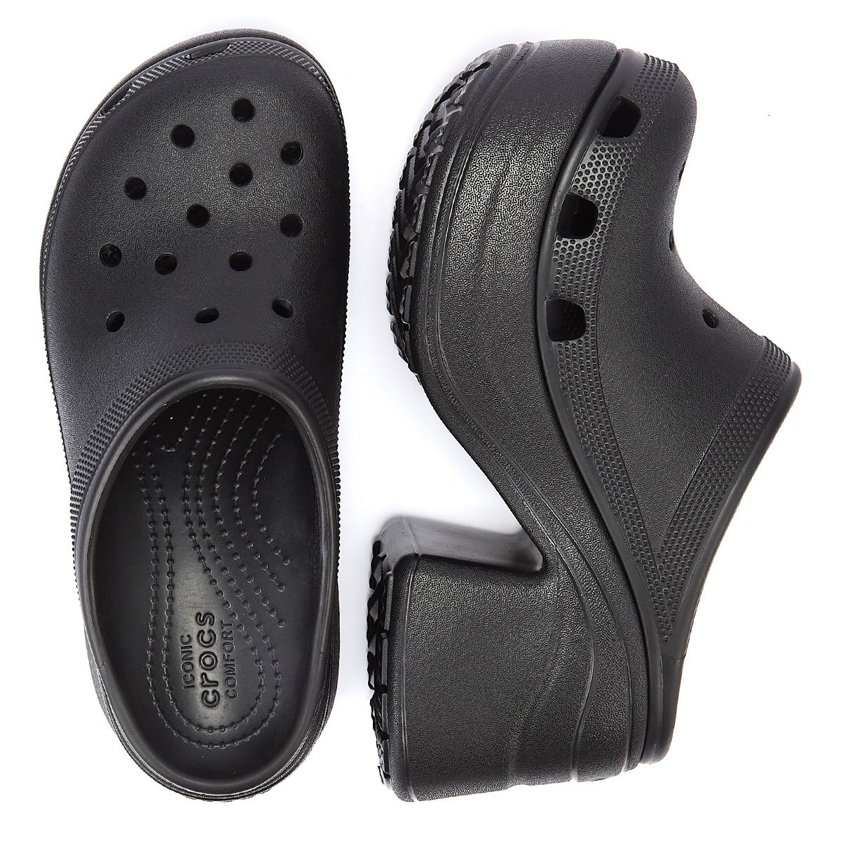 Crocs Siren Clog Damen Schwarze Sandalen