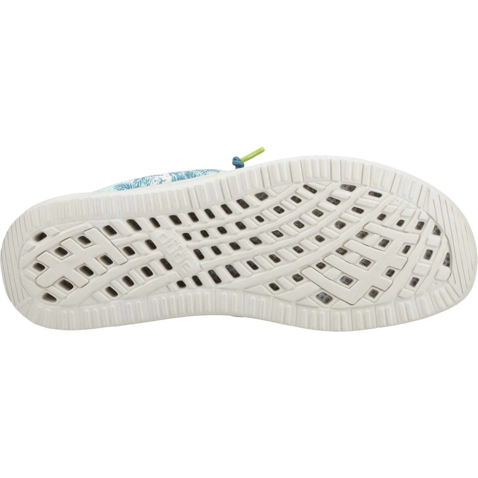 HEYDUDE Wally H2O Tropical Herren Blaue Tropische Bootsschuhe