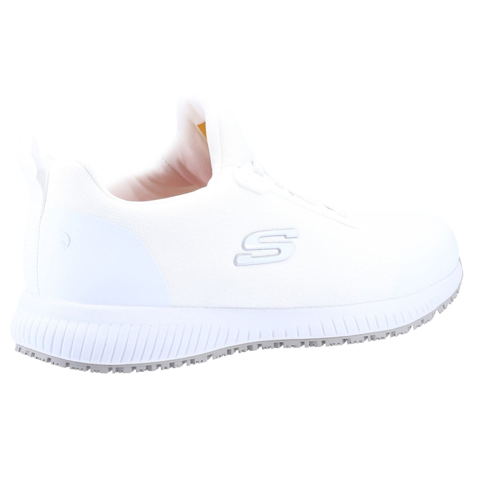 Skechers Workwear Squad SR Myton Textil Herren Weiße Sicherheitssneaker