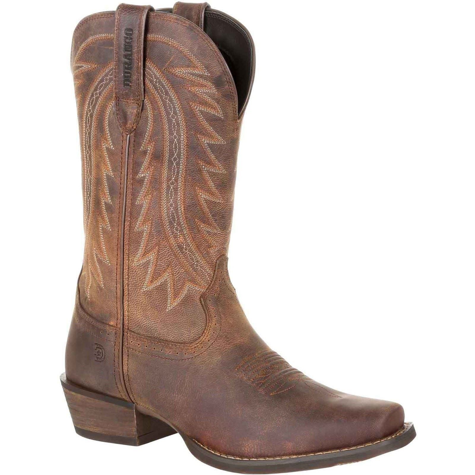 Durango Rebel Frontier Herrenstiefel Aus Leder In Verwaschenem Sonnenuntergangsbraun
