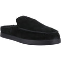 TOMS Alonso Mule Herren Pantoffeln aus schwarzem Leder
