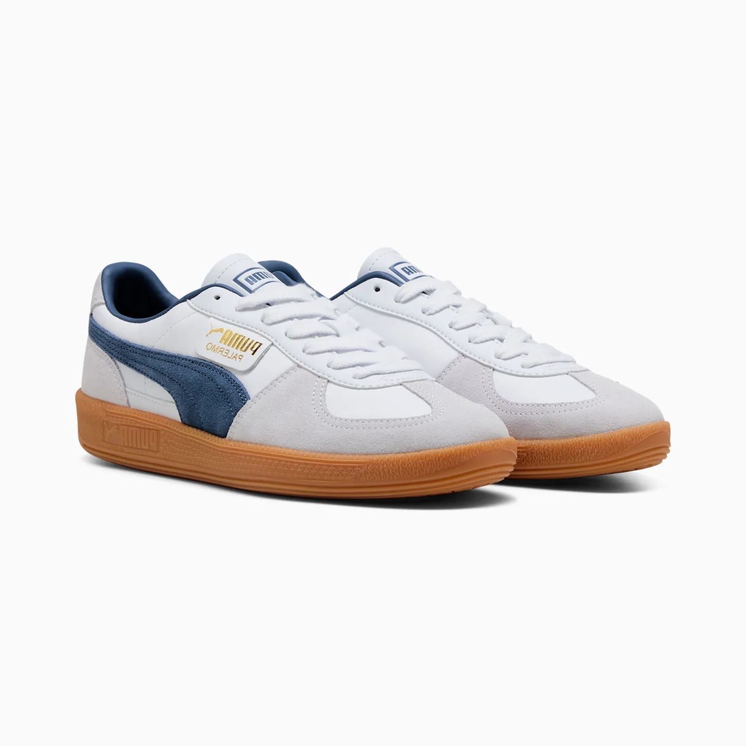 Puma Palermo Leder Herren Weiße Sneakers