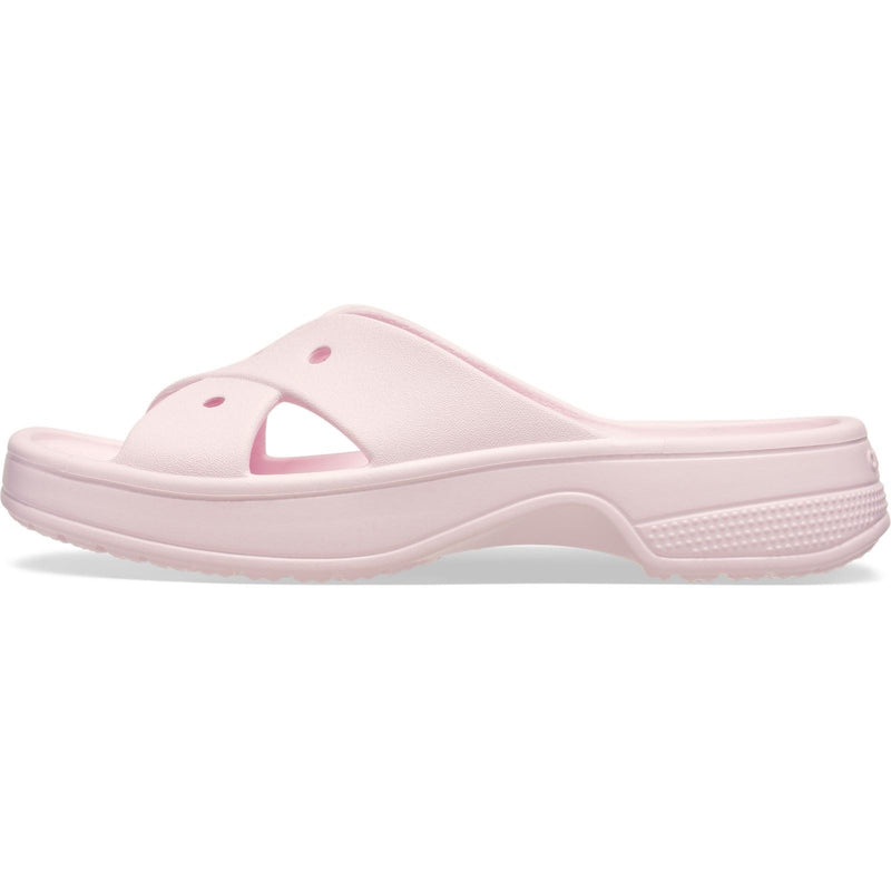 Crocs Classic Cross Strap Damen Sandalen Aus Thermoplastischem Material In Rosa