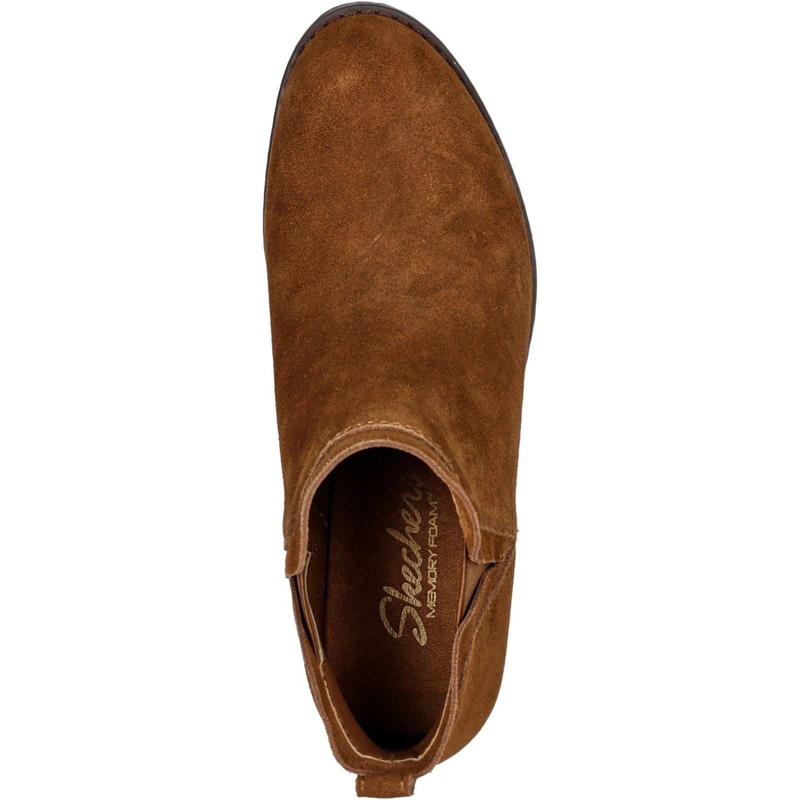 Skechers Texas Rodeo Night Damenstiefel Aus Braunem Leder