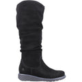 Hush Puppies Lucinda Damenstiefel Aus Schwarzem Wildleder