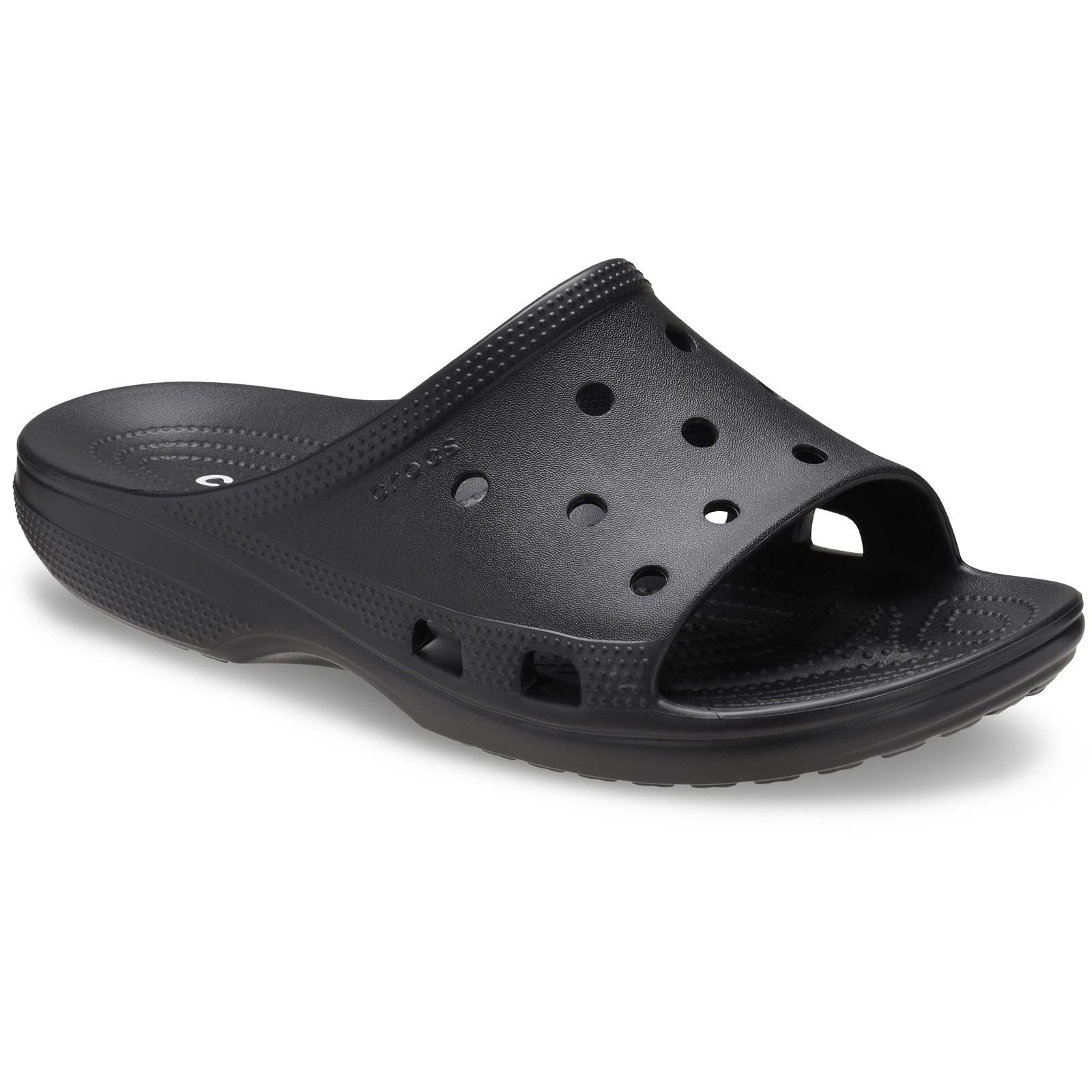 Crocs Saturday Eva Damen Schwarze Pantoletten