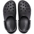 Crocs Classic Platform Damen Clogs Aus Thermoplast In Schwarz