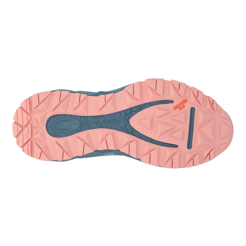 Hi-Tec Geo Nakuru Polyester Damen Wanderstiefel In Flintstone/Koralle