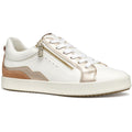 Geox D BLOMIEE Damenoptik Weiße/Nude Sneaker