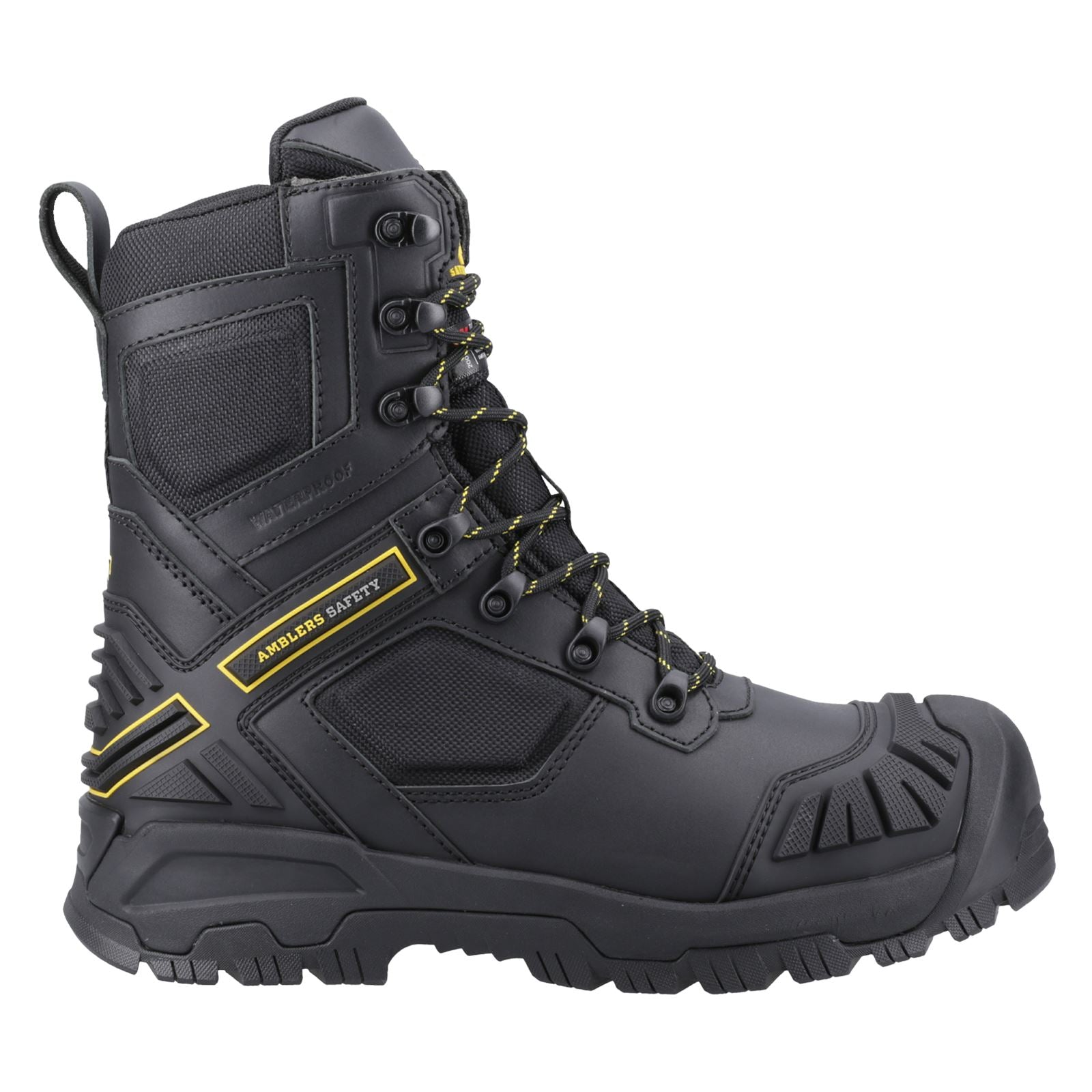 Amblers Safety Dynamite Leder Schwarze Farbe Sicherheitsstiefel