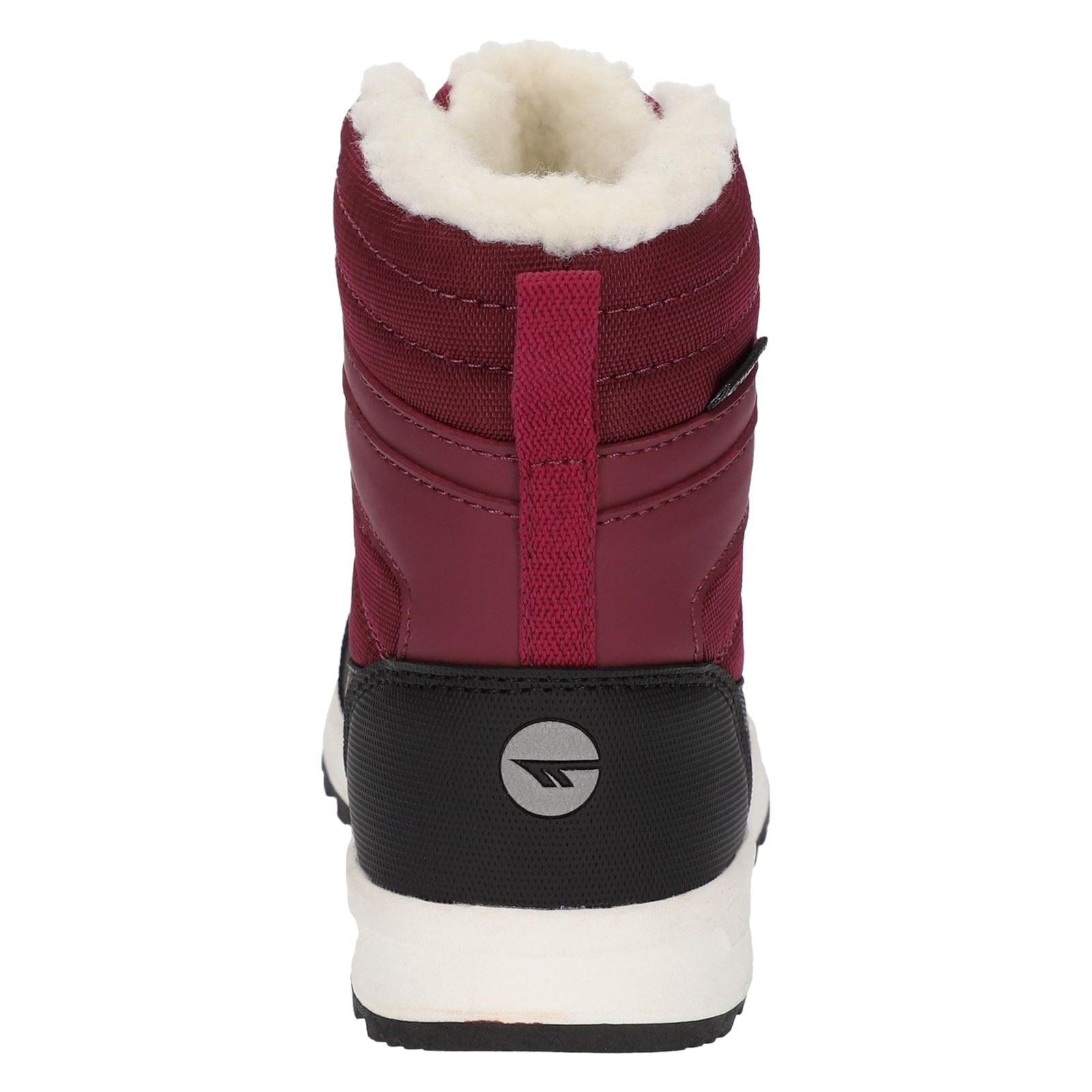 Hi-Tec Leo Nylon Winterstiefel für Kinder Unisex in Beerenfarbe bis zur Mitte der Wade