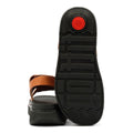 FitFlop GEN-FF Fisherman Damen Sandalen Aus Braunem Leder