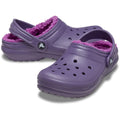 Crocs Classic Lined Thermoplastische Unisex Kindernachtdunkel Clogs