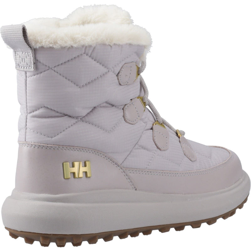 Helly Hansen Sport Willetta 2 Mid Leder Damen Mellow Graue Winterstiefel bis zur Mitte der Wade