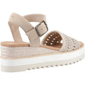 TOMS Diana Damen Sandalen Aus Champagnerleder