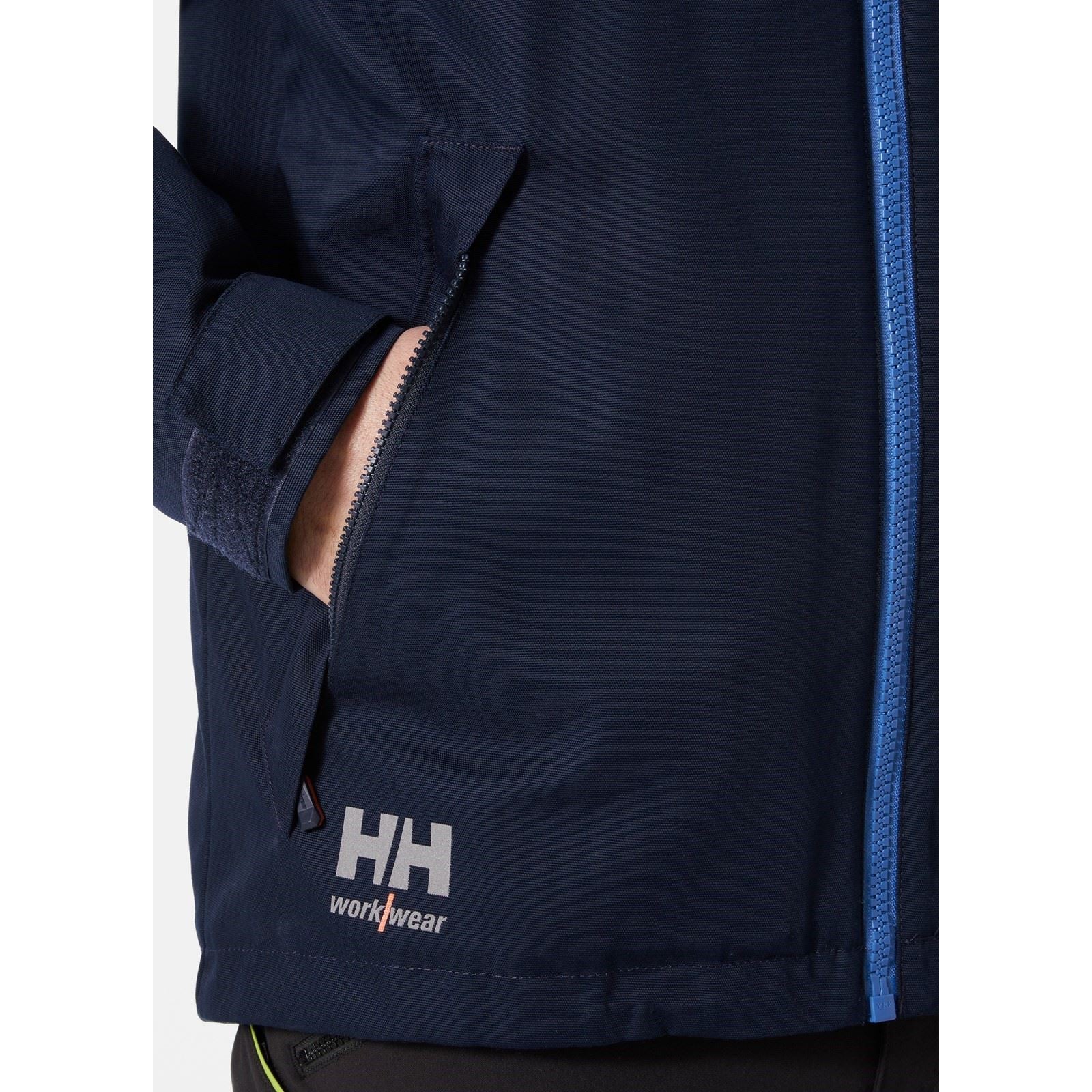 Helly Hansen Workwear Oxford Herren Blaue Winterjacke
