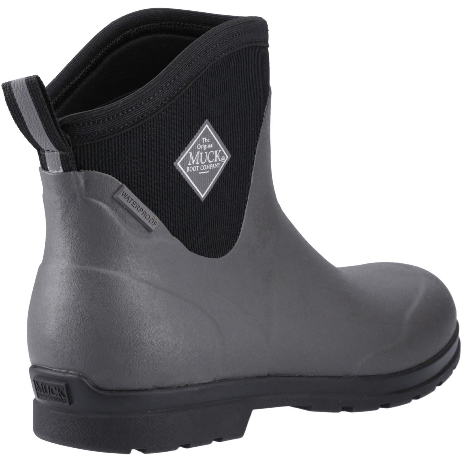 Muck Boots Originals Excursion Grau/Schwarze Farbe Gummistiefel