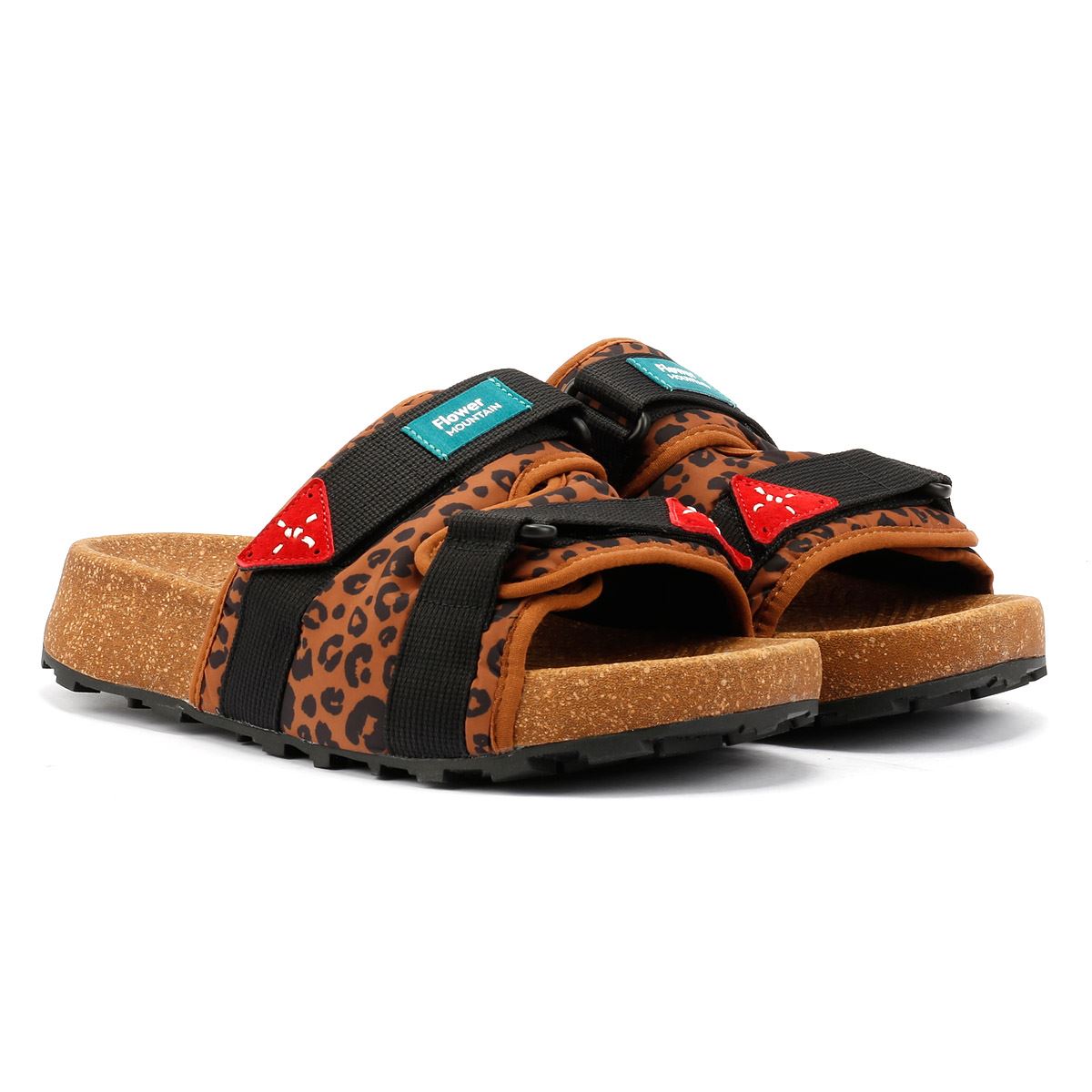 Flower Mountain Niwa Slider Nylon Braun Slides