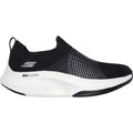 Skechers GO WALK Max Walker Sally Textile Damen-Sneaker In Schwarz/Weiß