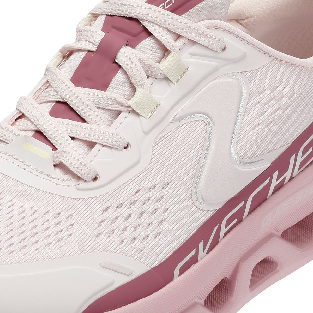 Skechers Slip-Ins Glide Step Altus Netz Damen Pink Sneaker