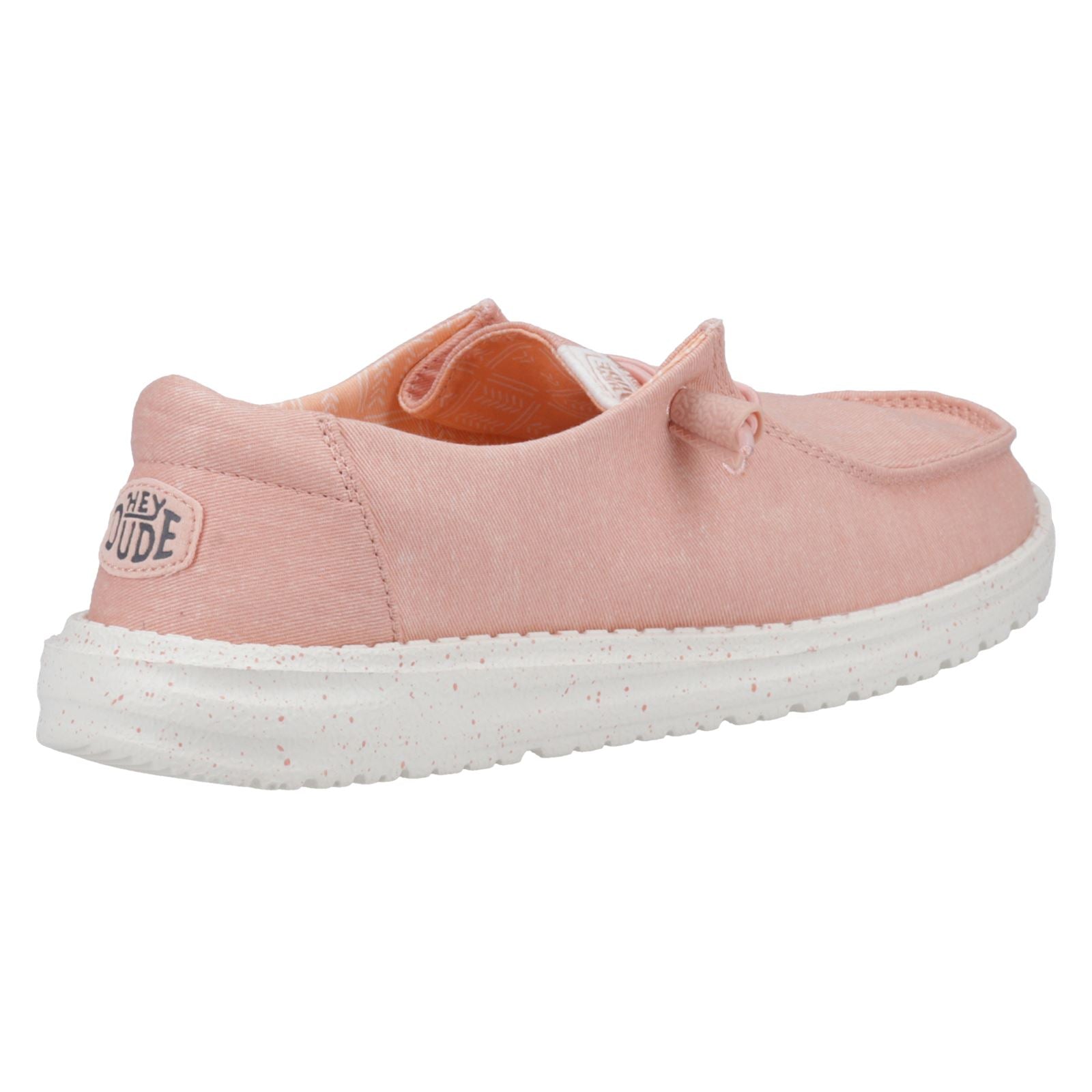 HEYDUDE Wendy Canvas 100% Baumwolle Damen Rosa Loafers