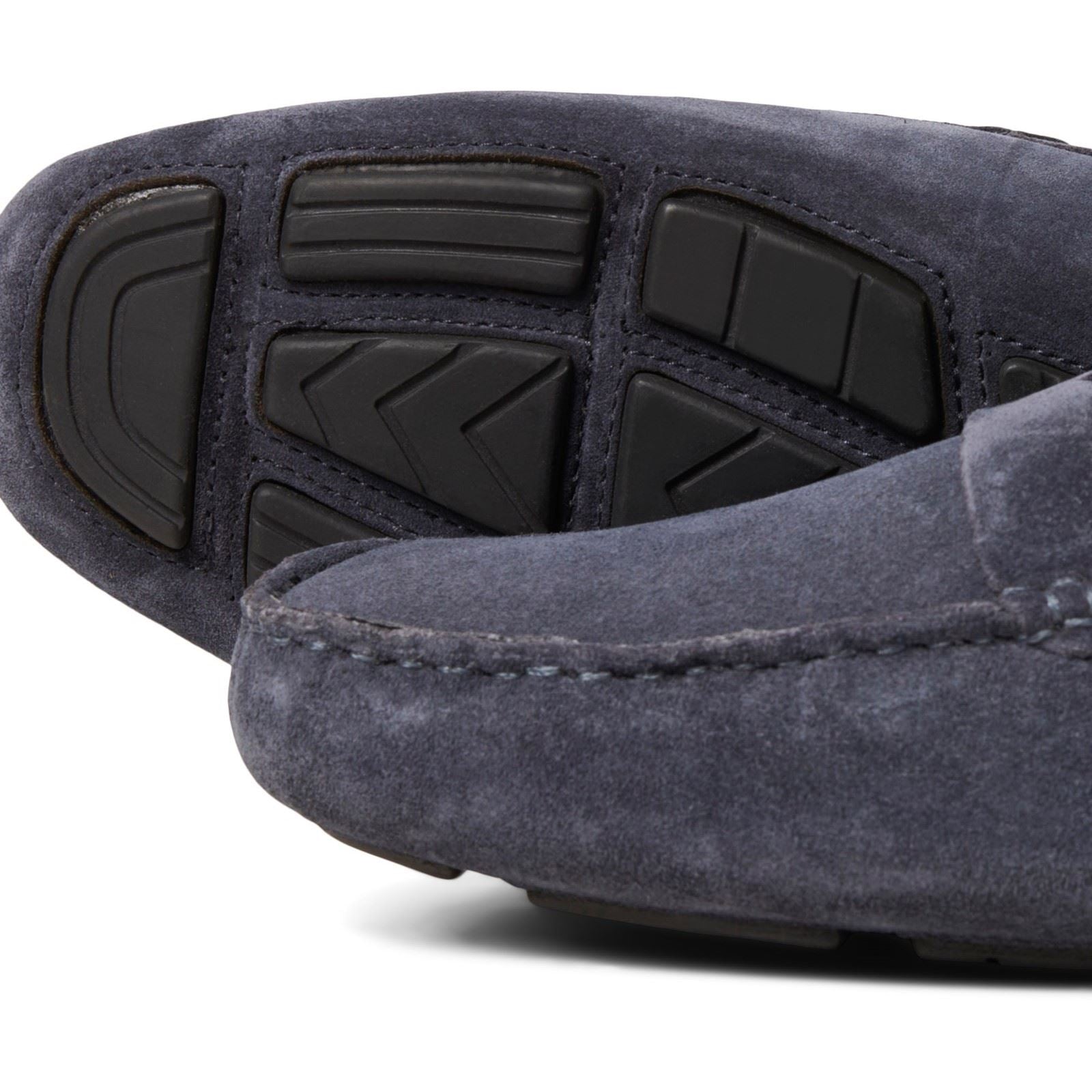 Jack & Jones Jensen Herren Wildleder Blazer Slipper In Marineblau