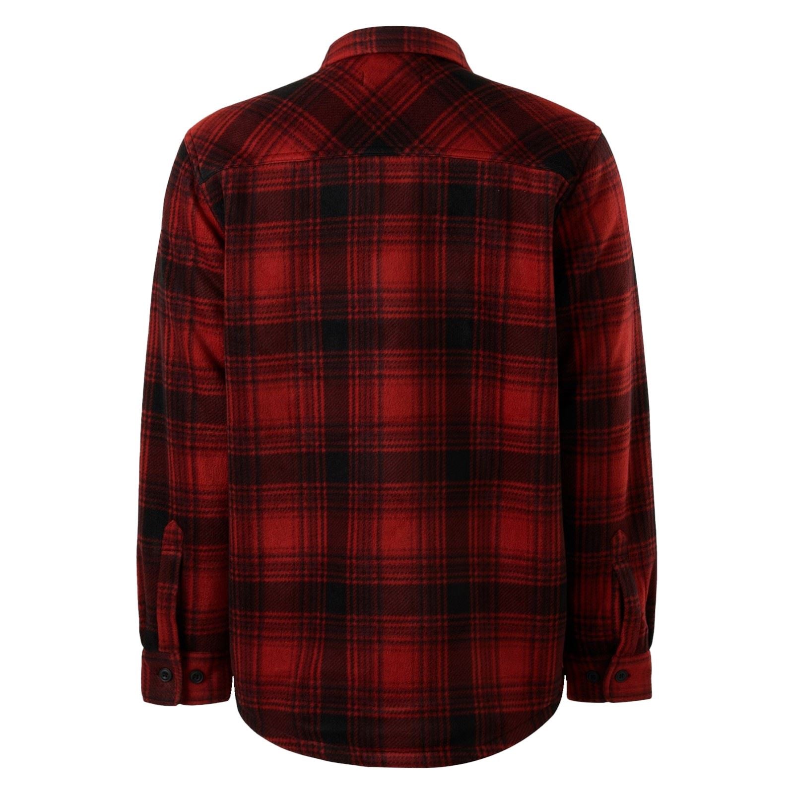 Hard Yakka Sherpa Herren Rote Fleecejacke