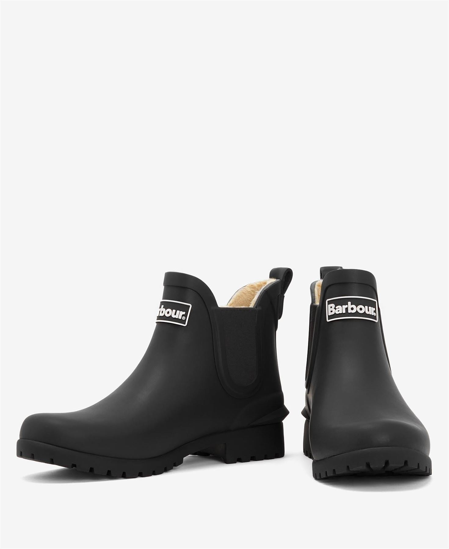 Barbour Kirkton Lined Ankle Gummistiefel Für Damen In Schwarz