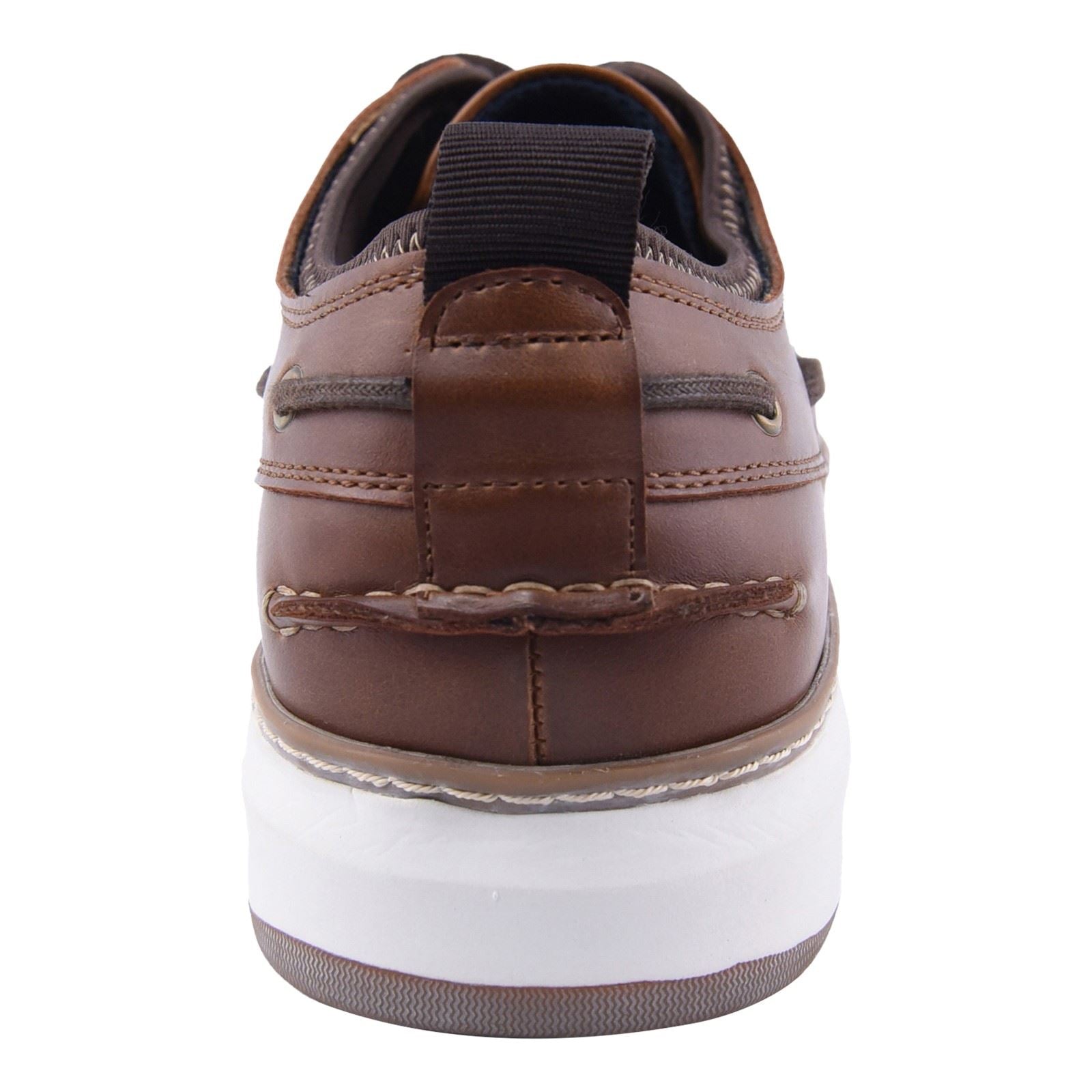 Sperry Moc Neo Herren Bootsschuhe Aus Braunem Polyurethan