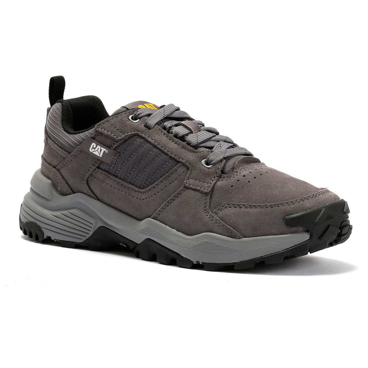 Caterpillar Grapple Wildleder Herren Graue Sneakers