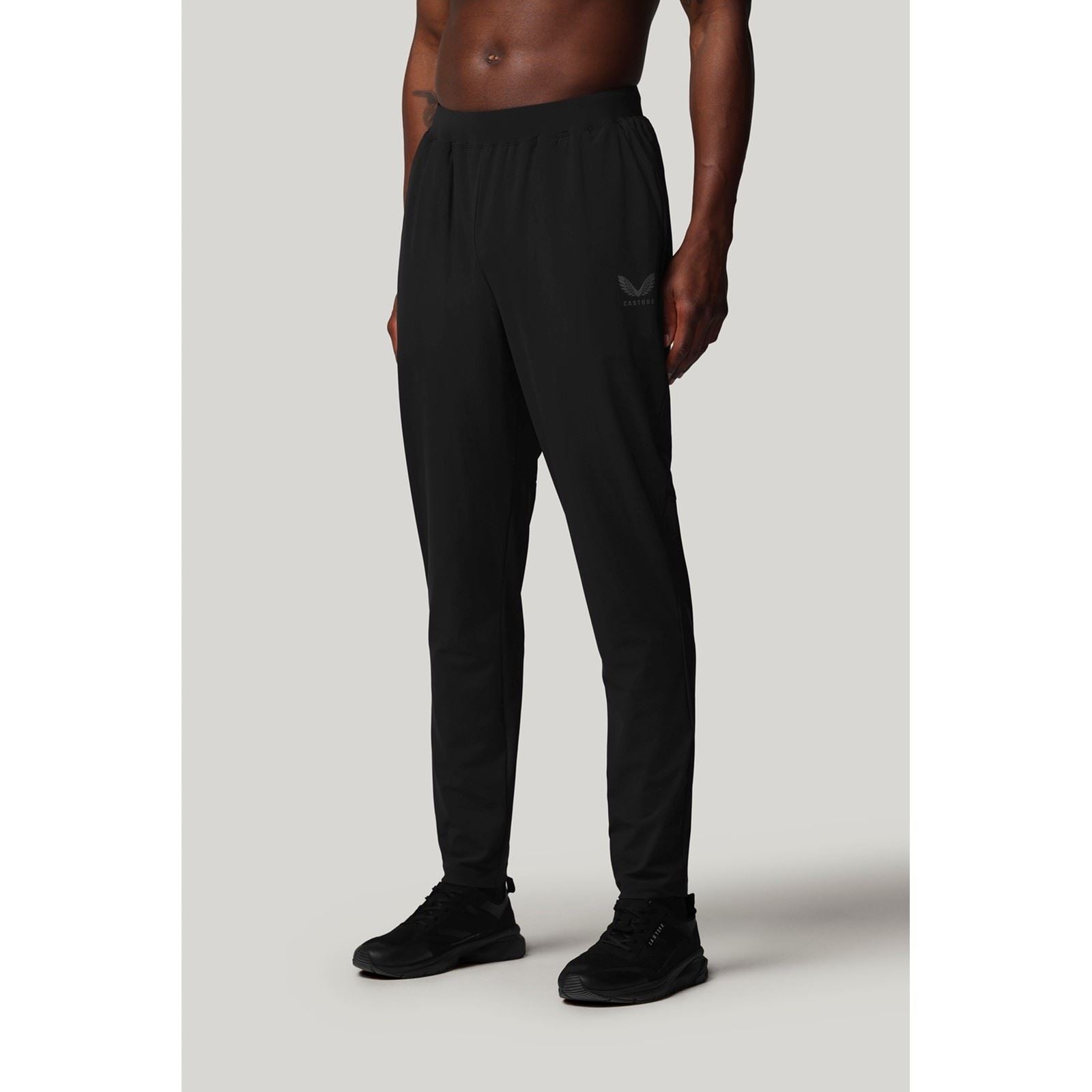 Castore Tech Training Herren Schwarze Jogginghose