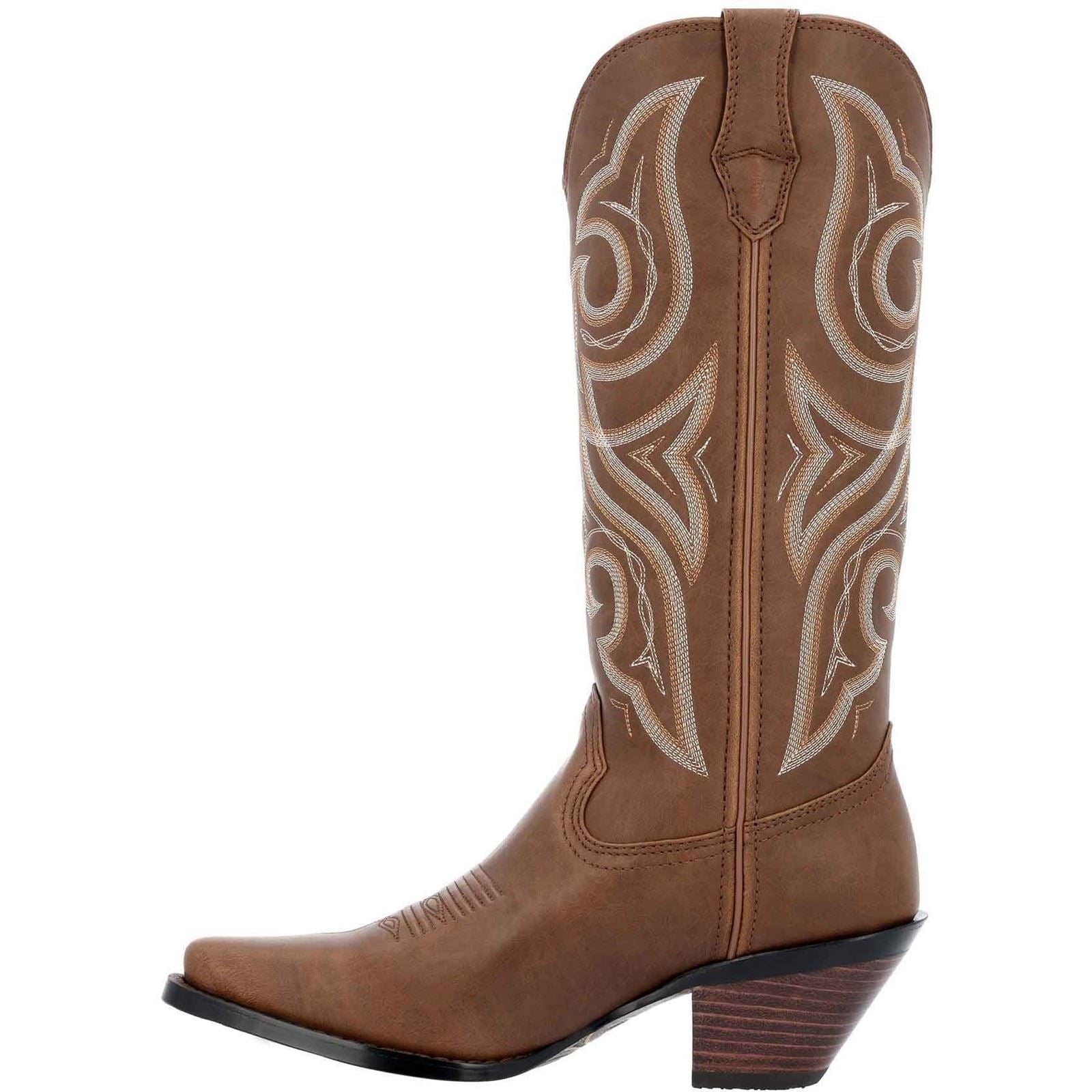 Durango Crush Textile Damen Stiefel In Milchschokoladenfarbe