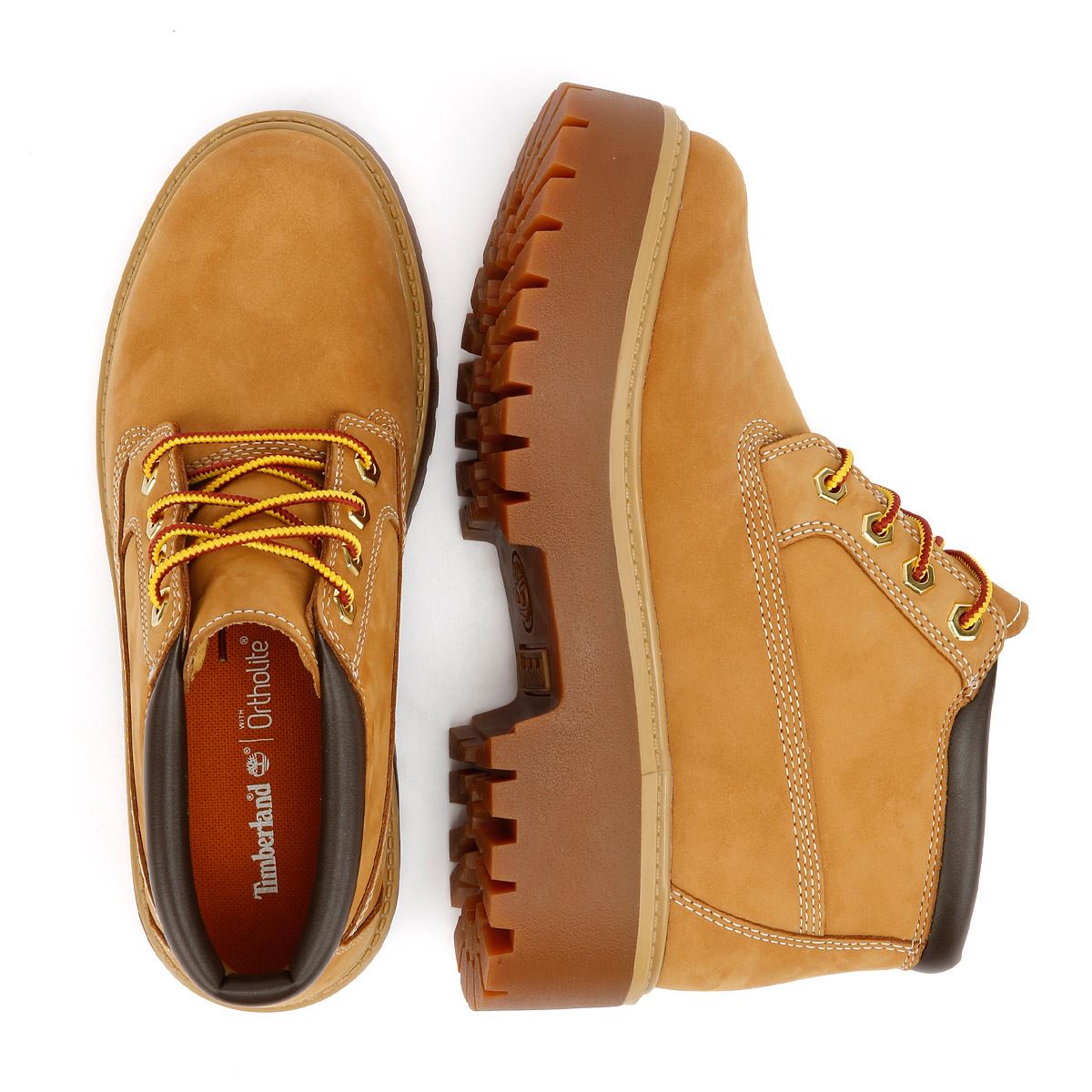 Timberland Stone Street Nellie Damen Gelbe Lederstiefel
