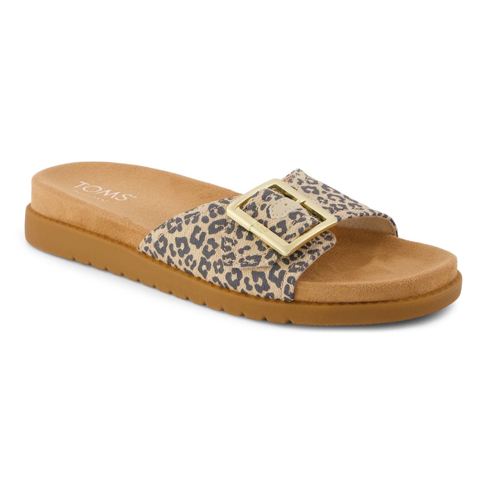 TOMS Marin Textile Damen Hausschuhe In Haferflockenfarbe
