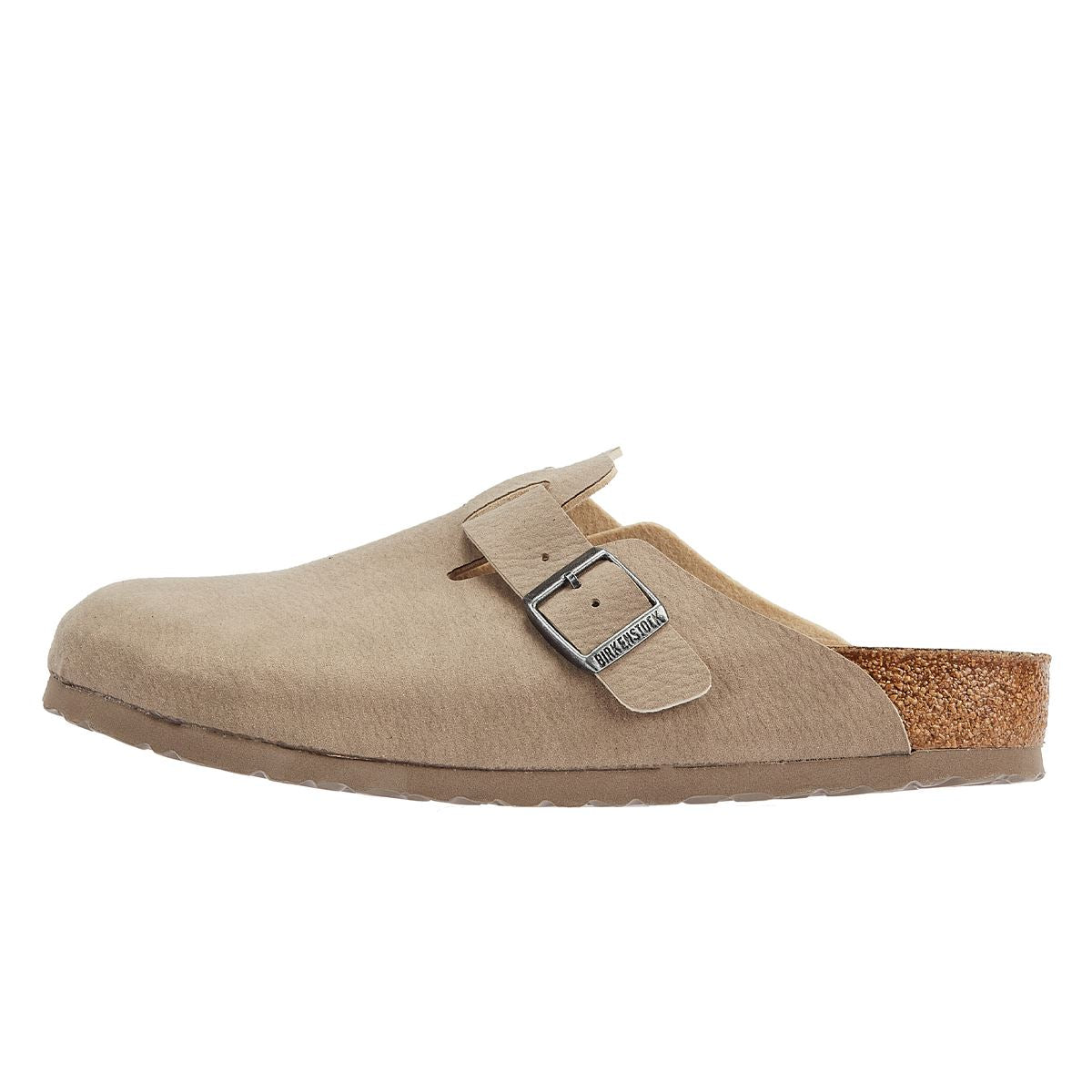 Birkenstock Boston Synthetik Taupe Herren Graue Clogs