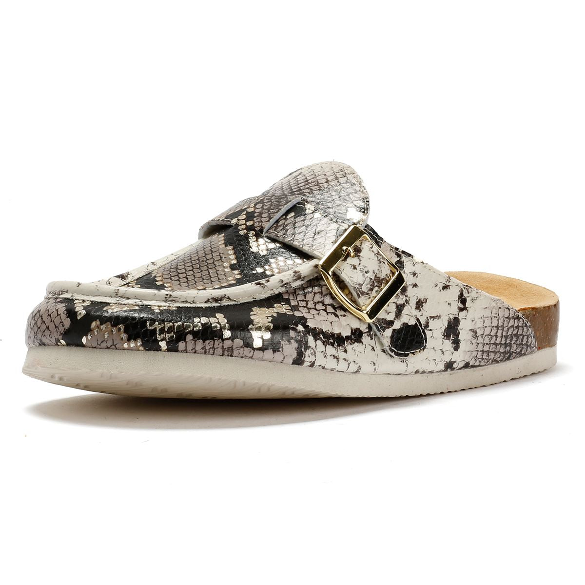 Penguin Preema Damen Graue Clogs