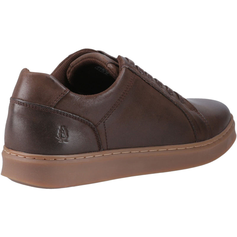 Hush Puppies Madden Herren Sneaker Aus Leder In Kaffeebraun