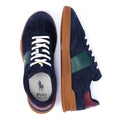 Ralph Lauren Heritage Area Herren Sneaker Aus Blauem Wildleder