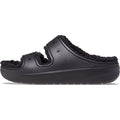 Crocs Classic Cozzzy Damen Sandalen Aus Thermoplastischem Material In Schwarz